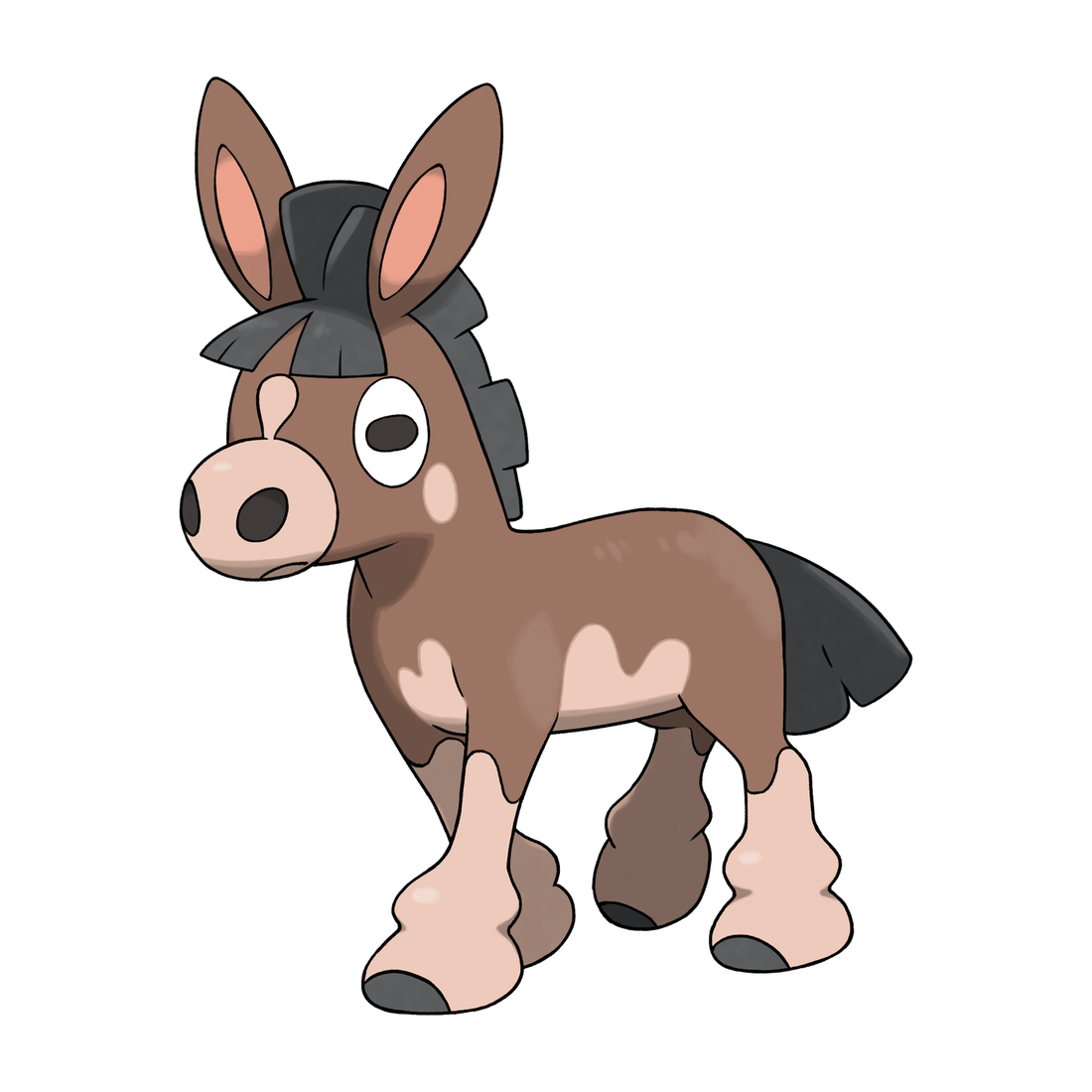 Tiboudet, artwork officiel Pokémon