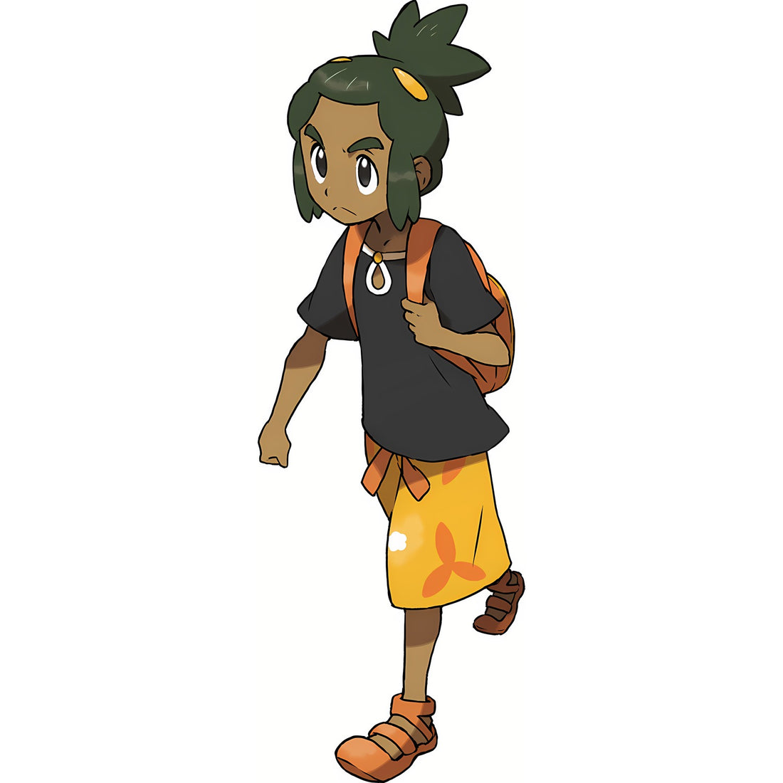 Artwork de Tili pour Pokémon Ultra-Soleil et Ultra-Lune