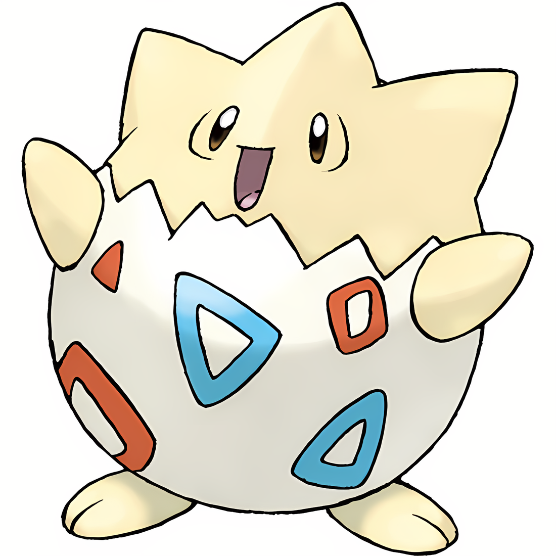 Togepi, artwork officiel Pokémon