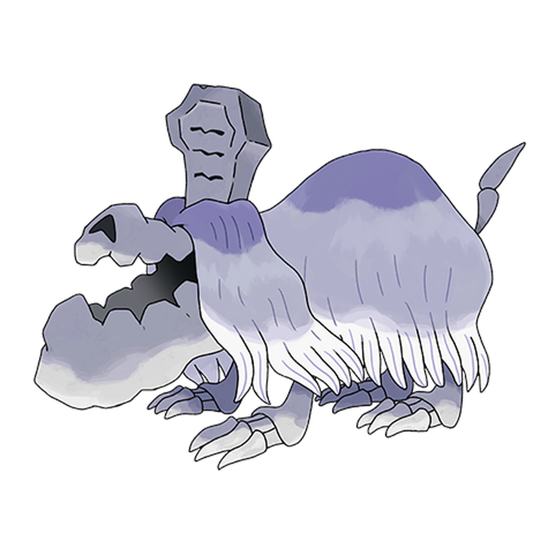 Tomberro, artwork officiel Pokémon