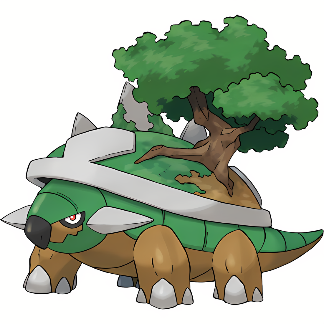 Torterra, artwork officiel Pokémon