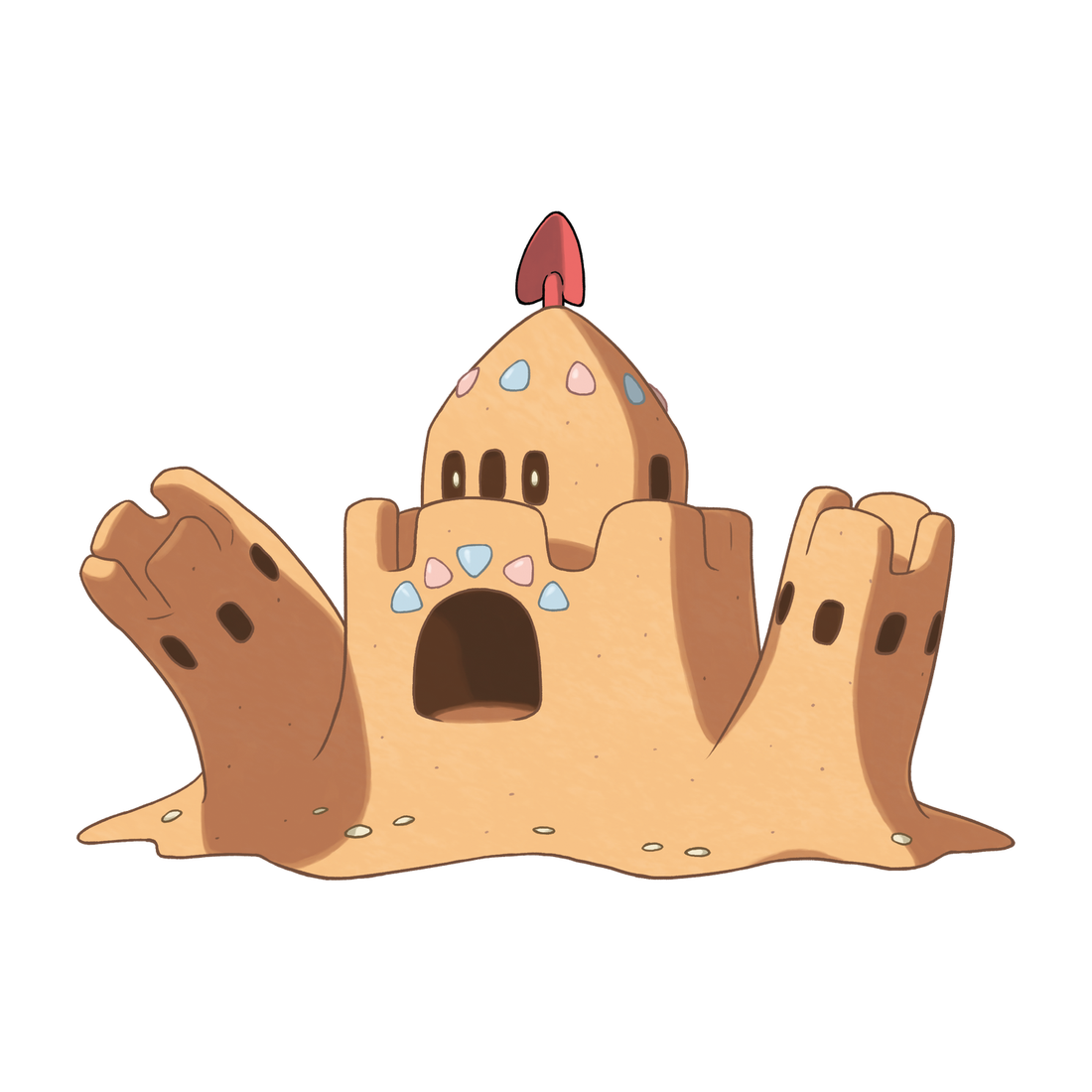 Trépassable, artwork officiel Pokémon