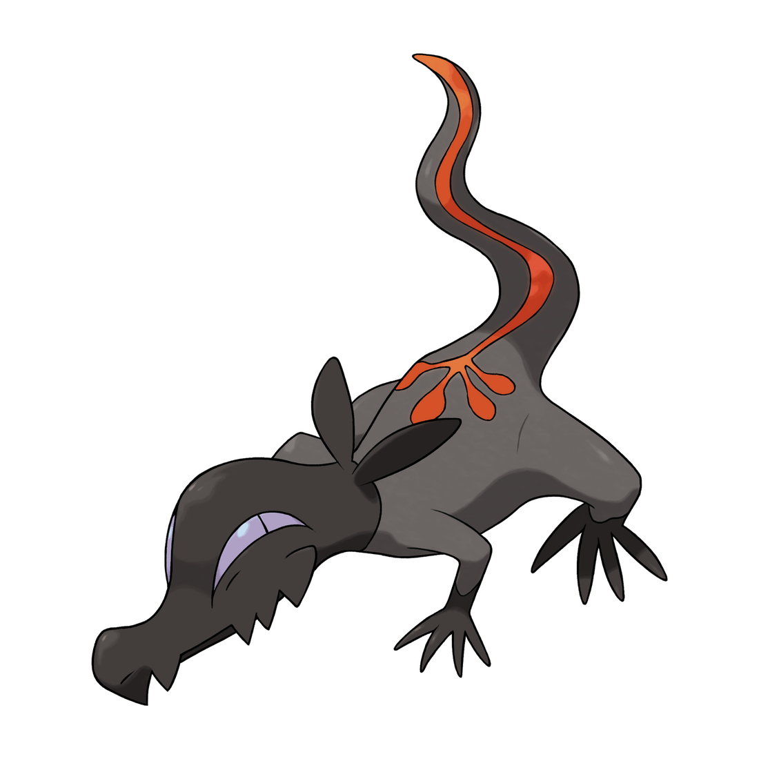 Tritox, artwork officiel Pokémon