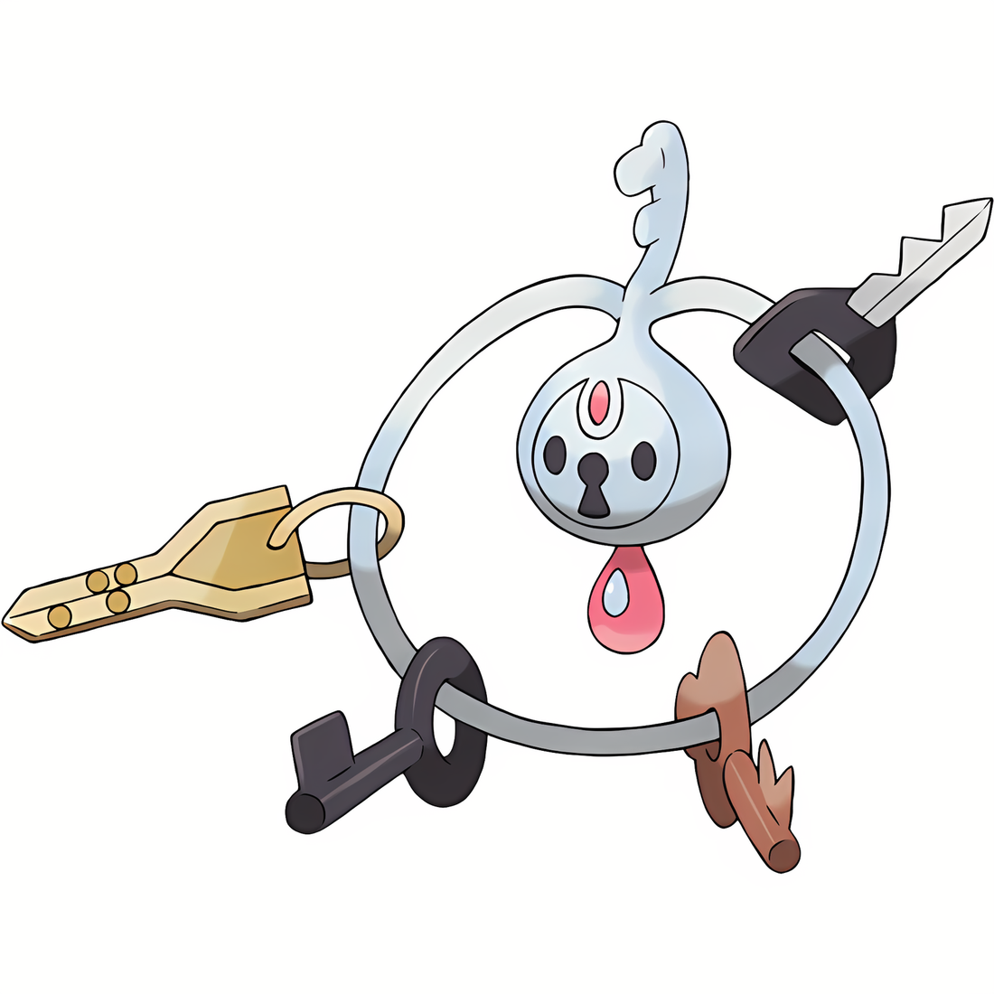 Trousselin, artwork officiel Pokémon