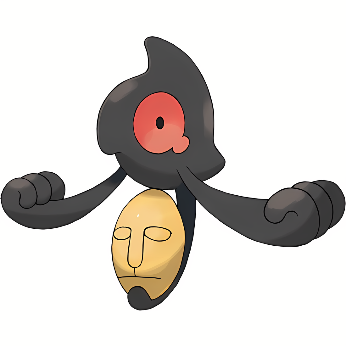 Tutafeh, artwork officiel Pokémon