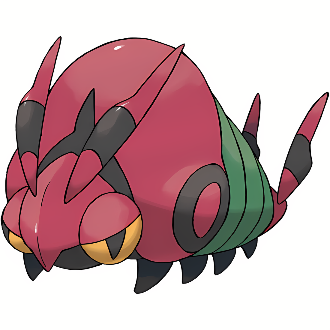 Venipatte, artwork officiel Pokémon