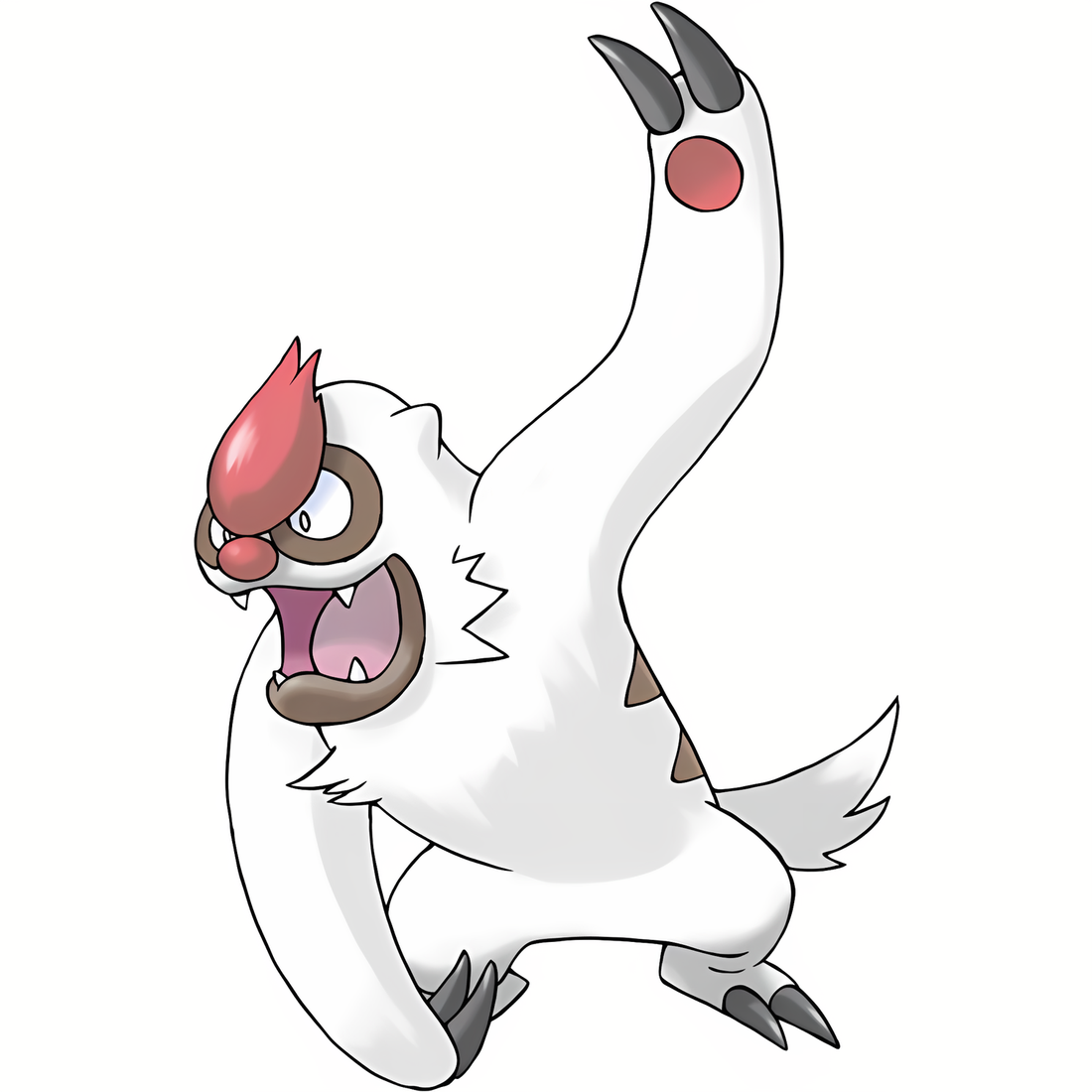 Vigoroth, artwork officiel Pokémon