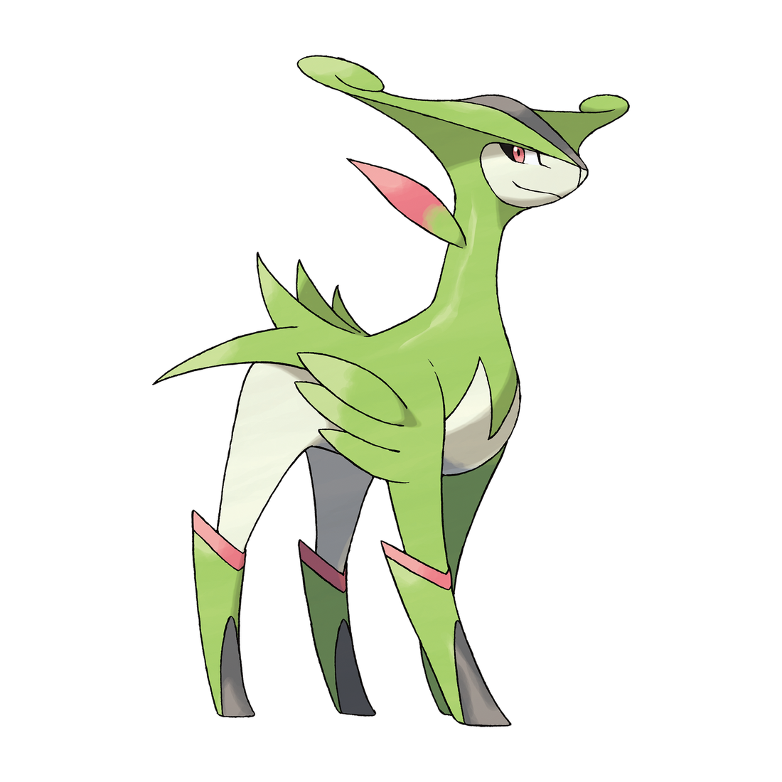 Viridium, artwork officiel Pokémon