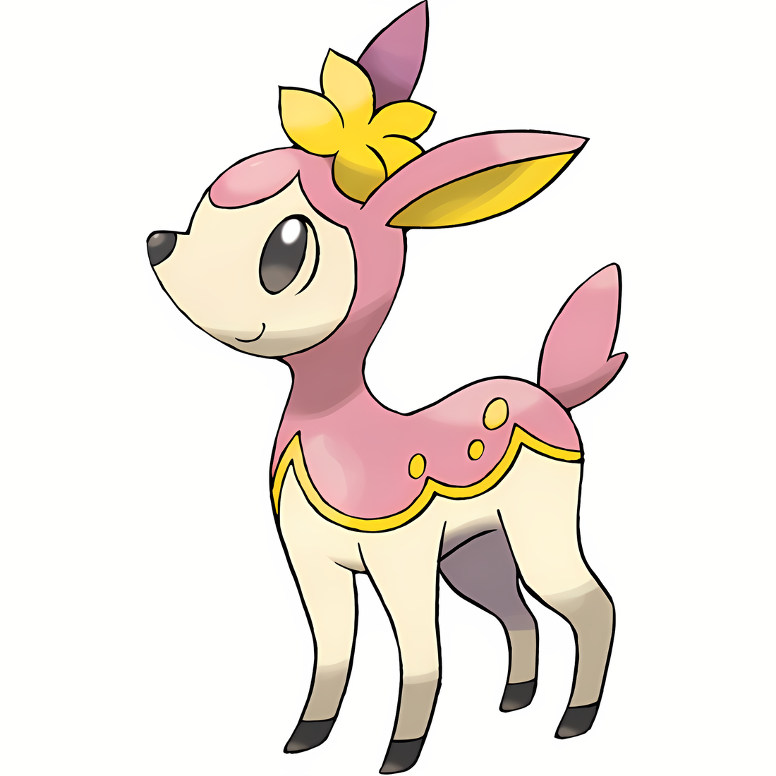 Vivaldaim, artwork officiel Pokémon