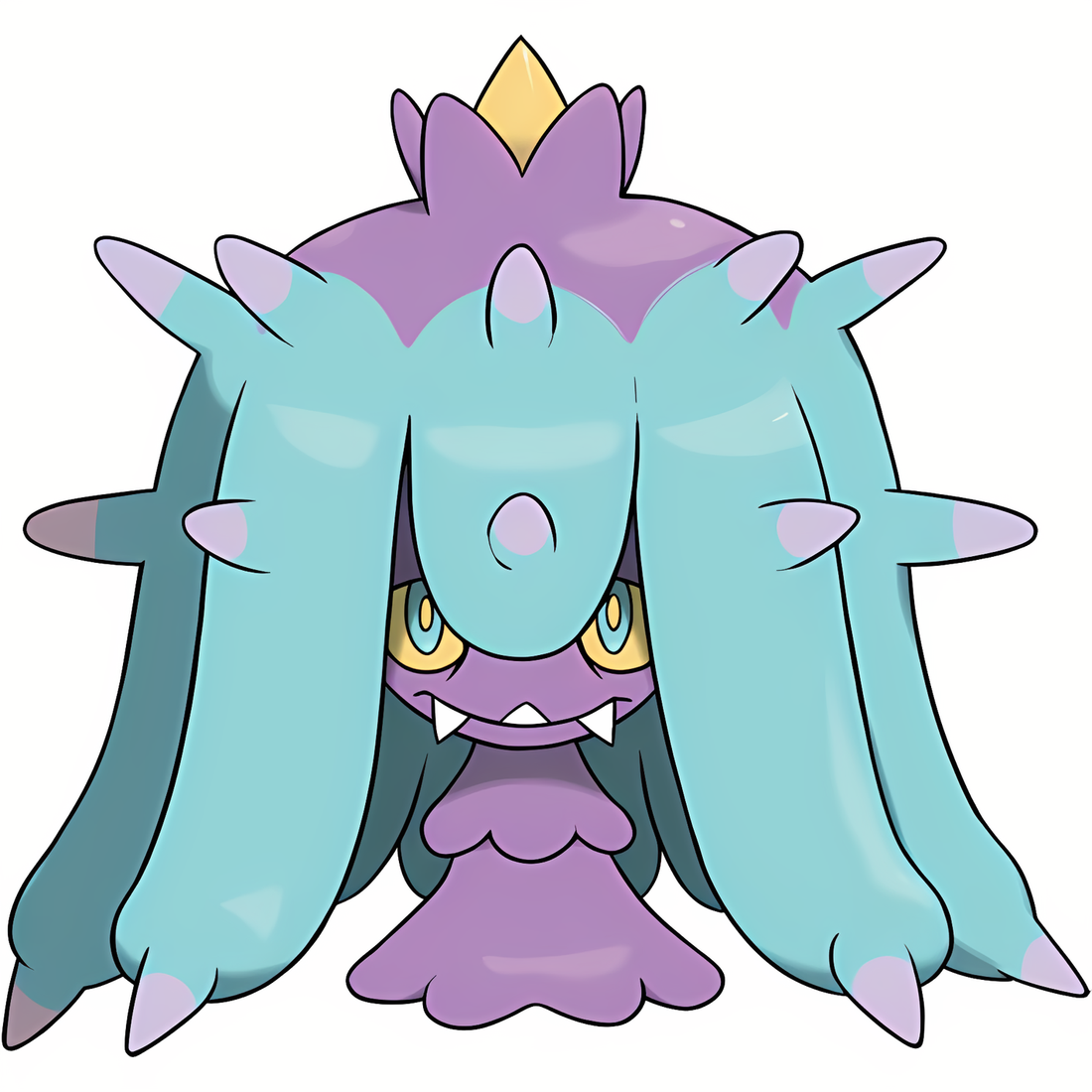 Vorastérie, artwork officiel Pokémon