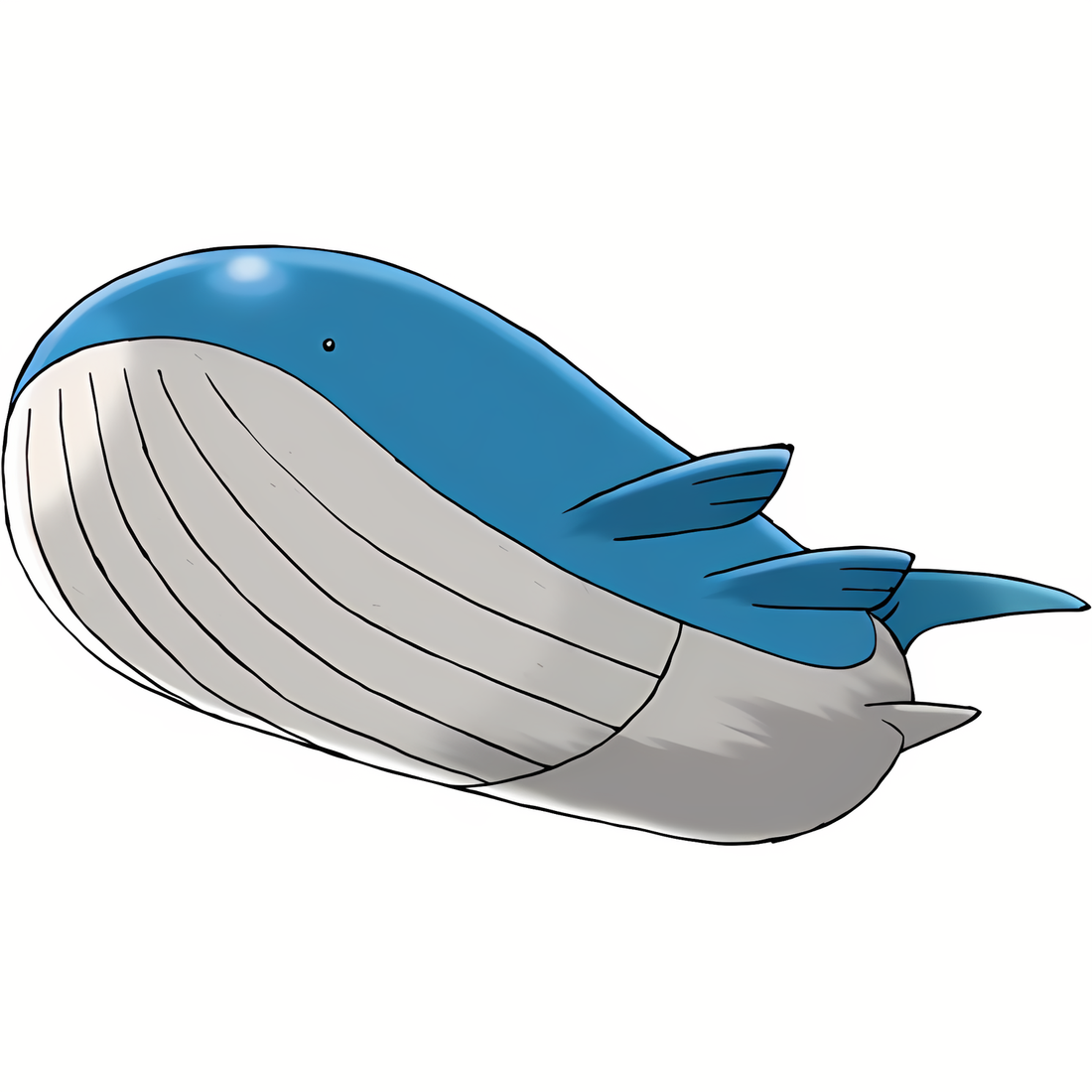 Wailord, artwork officiel Pokémon