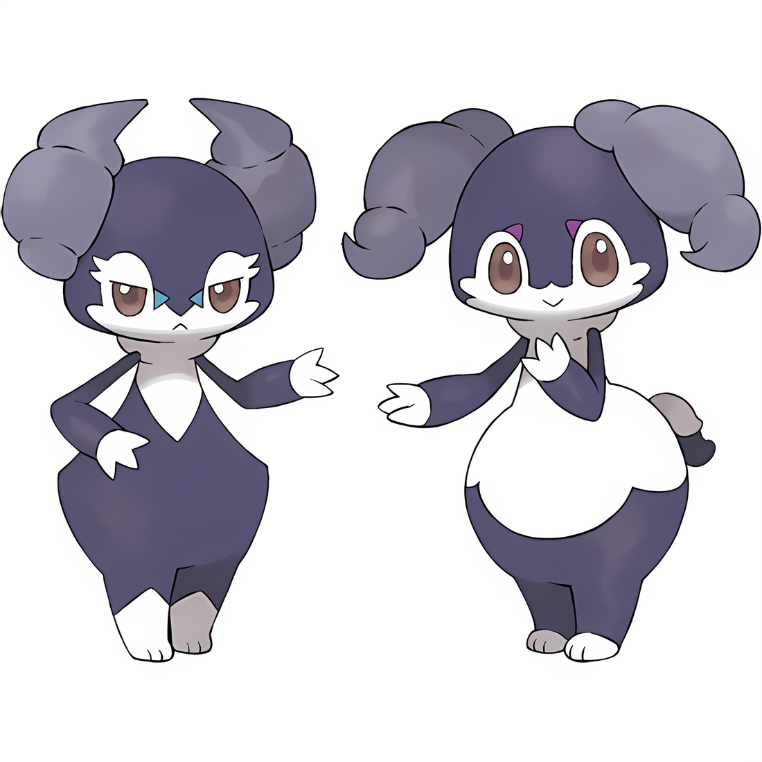 Wimessir, artwork officiel Pokémon