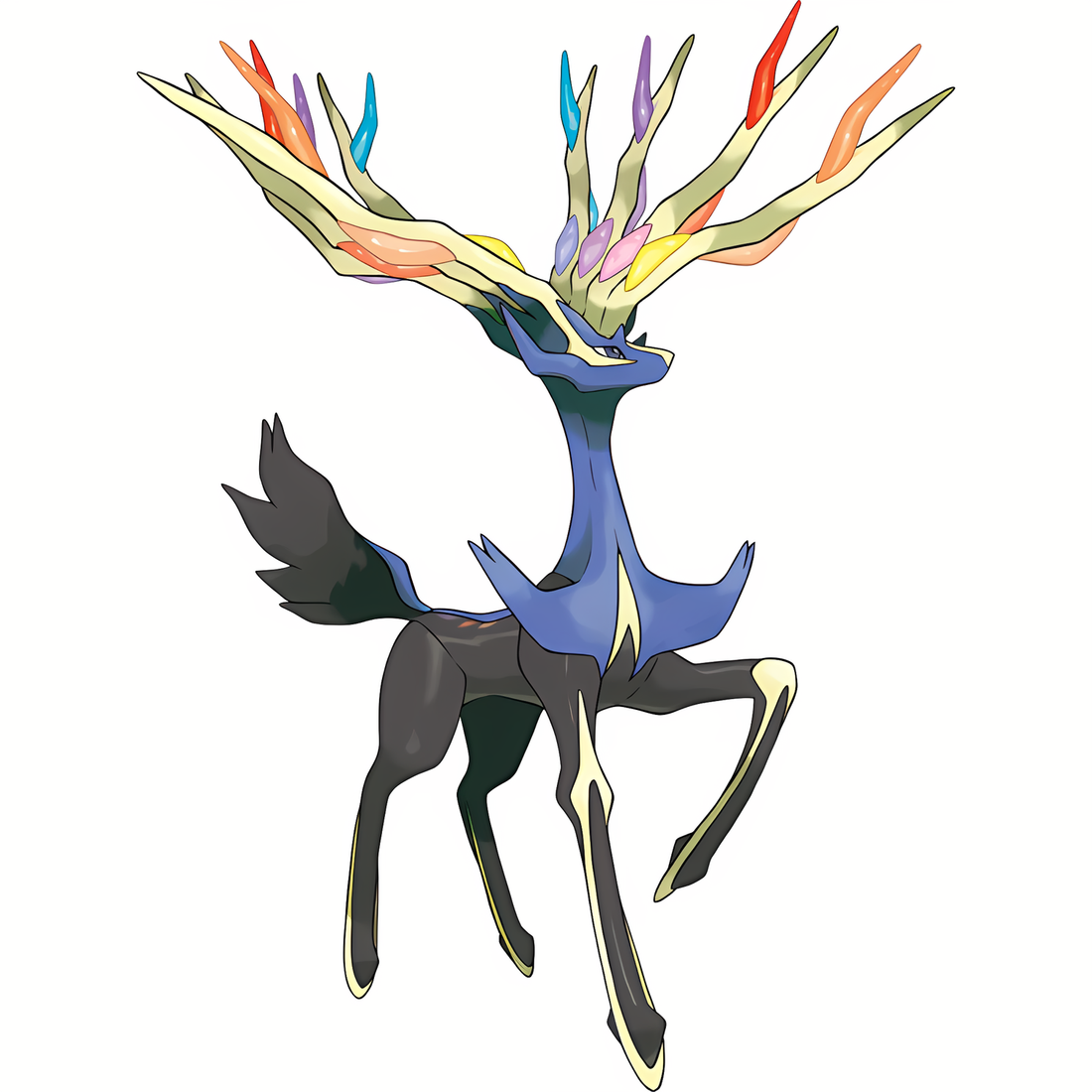 Xerneas, artwork officiel Pokémon