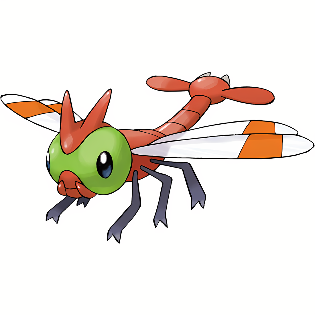 Yanma, artwork officiel Pokémon