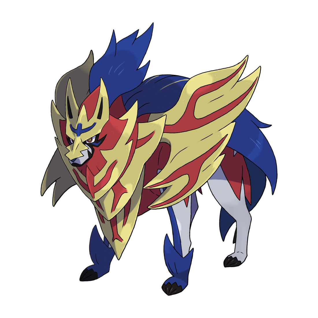 Zamazenta, artwork officiel Pokémon