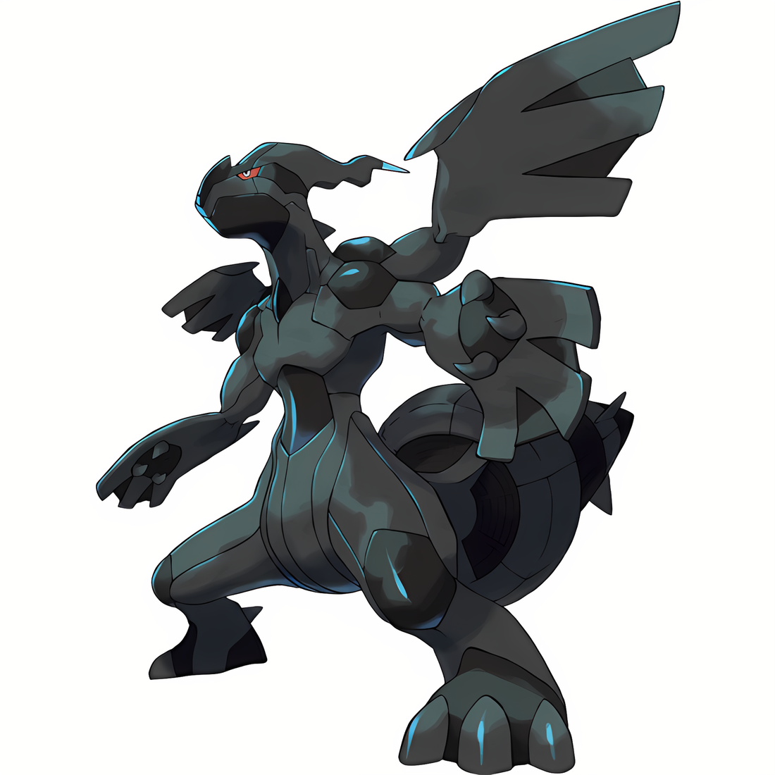 Zekrom, artwork officiel Pokémon
