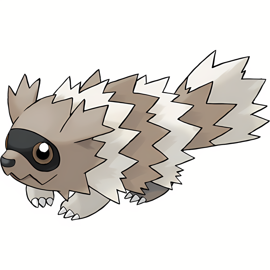 Zigzaton, artwork officiel Pokémon