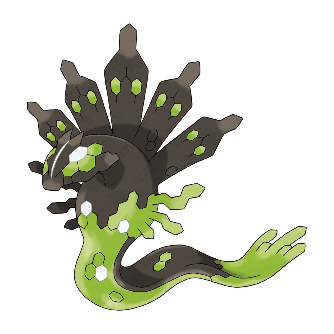 Zygarde, artwork officiel Pokémon