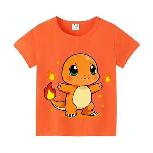T-Shirt Pokémon Salamèche