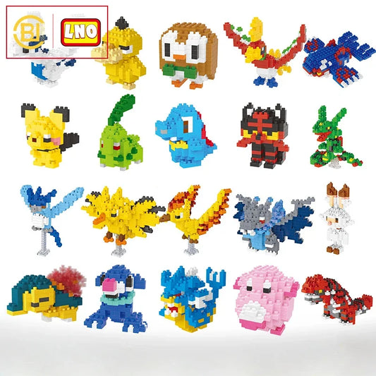 Briques de Construction Pokémon - Lot Figurines