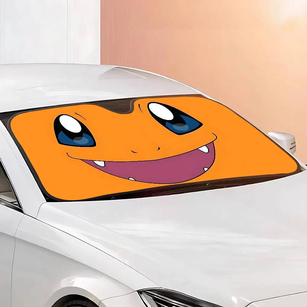 Pare-soleil voiture Pokémon Salamèche