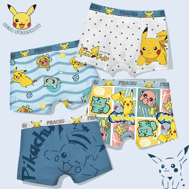 Sous-Vêtements Pokémon - Pikachu (lot enfant)