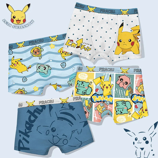Sous-Vêtements Pokémon - Pikachu (lot enfant)