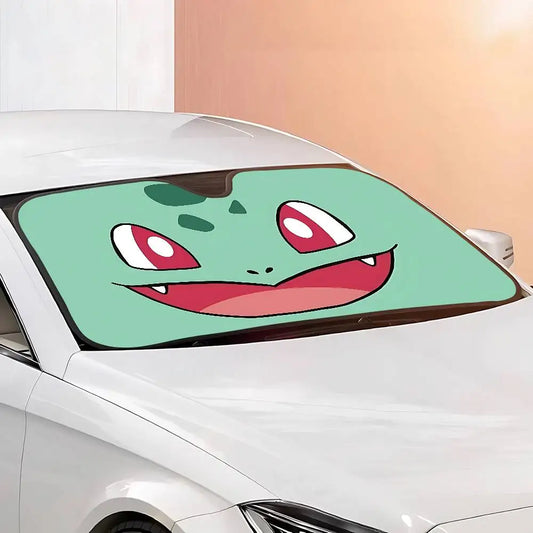 Pare-soleil voiture Pokémon Bulbizarre