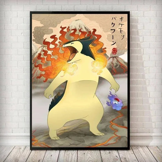 Poster Pokémon - Typhlosion