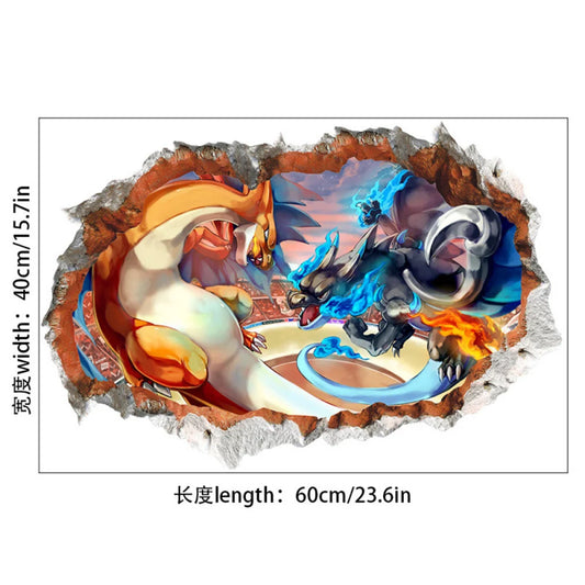 Autocollant Mural Pokémon - Affiche Murale N°3