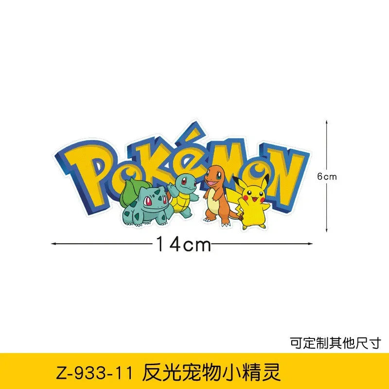 Autocollant Voiture Pokémon - Logo Pokémon