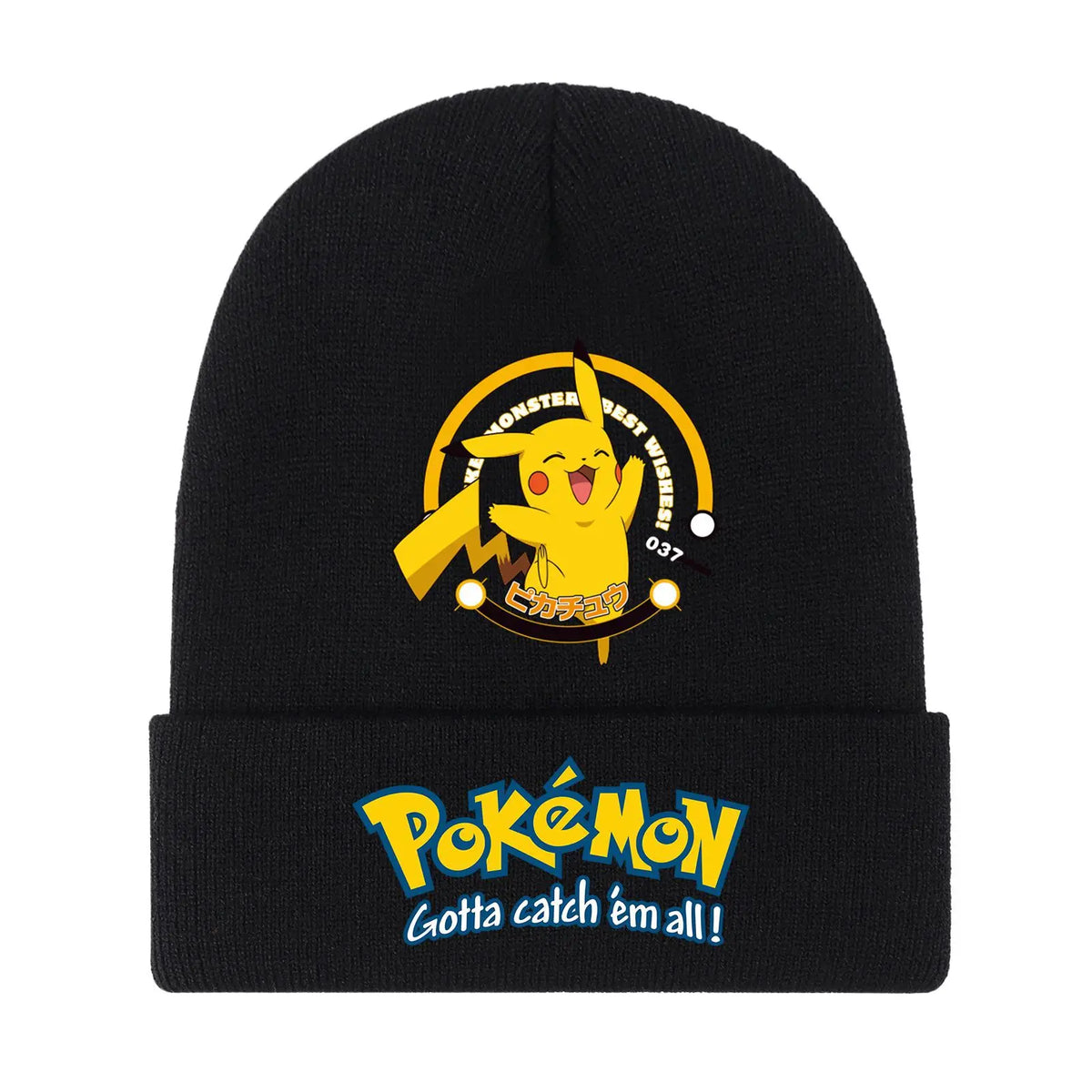 Bonnet Pokémon - Pikachu Endormi