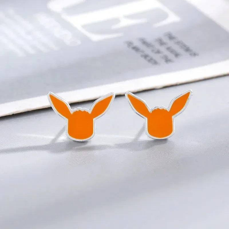 Boucles d'Oreilles Pokémon - Puces Évoli