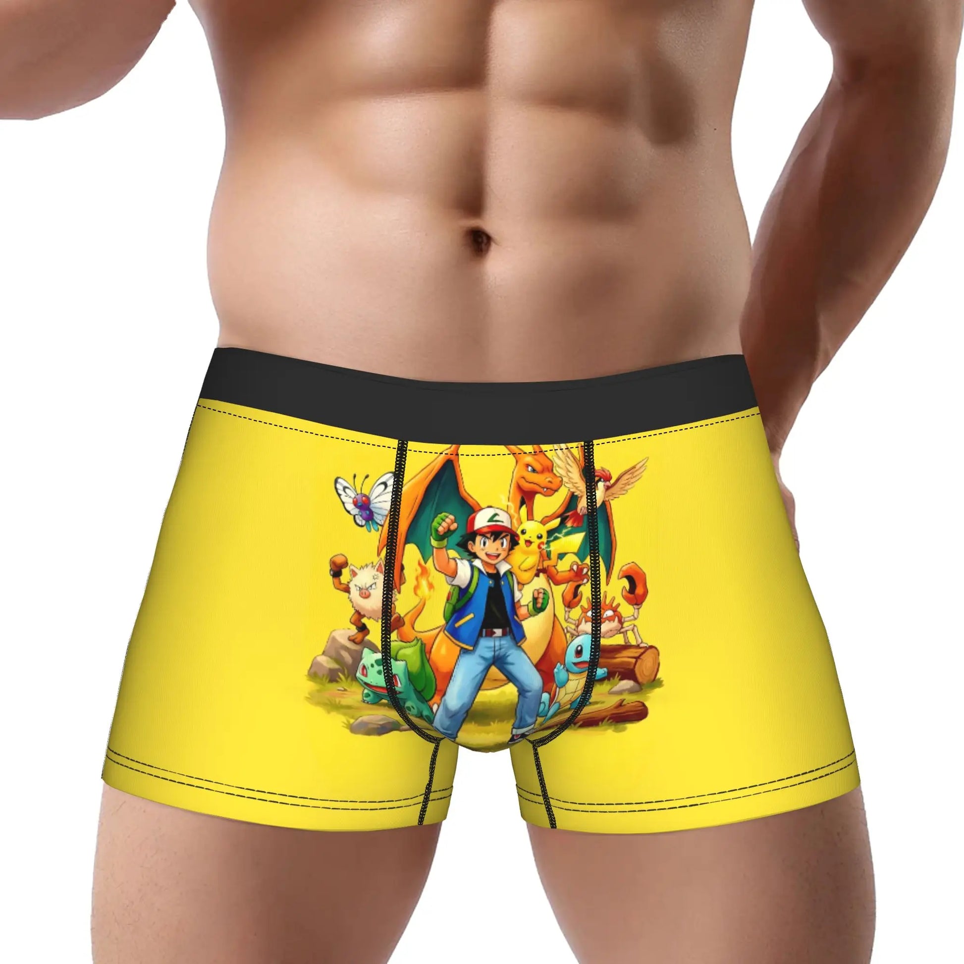 Boxer Pokémon - Sacha et Pikachu