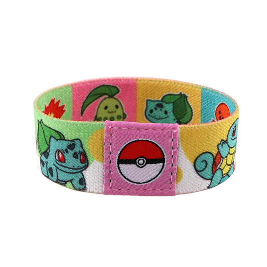 Bracelet Pokémon - Starters de Kanto et Johto