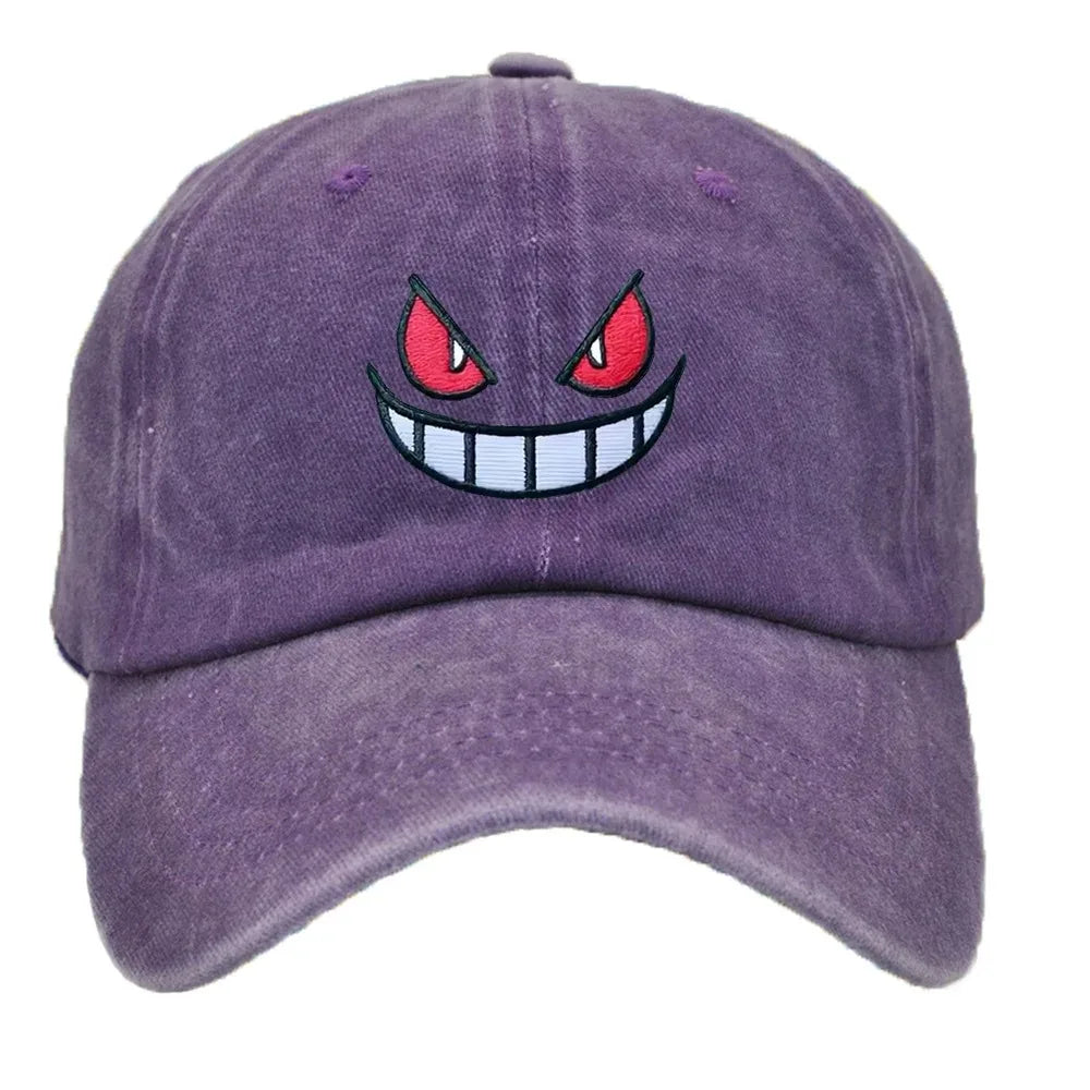 Casquette Pokémon - Ectoplasma (Brodée Vintage)