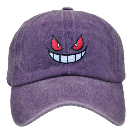 Casquette Pokémon - Ectoplasma (Brodée Vintage)