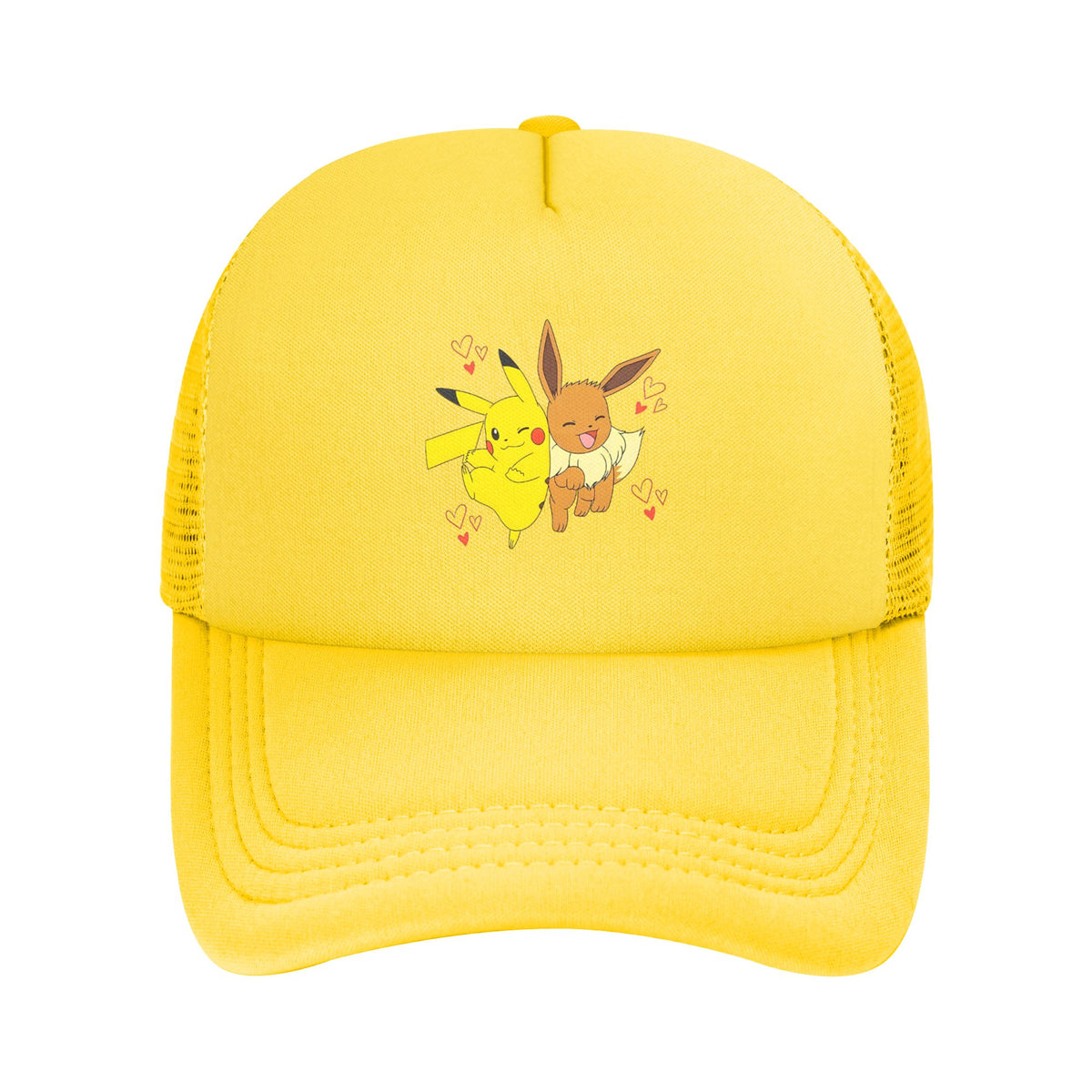 Casquette Pokémon - Pikachu et Évoli