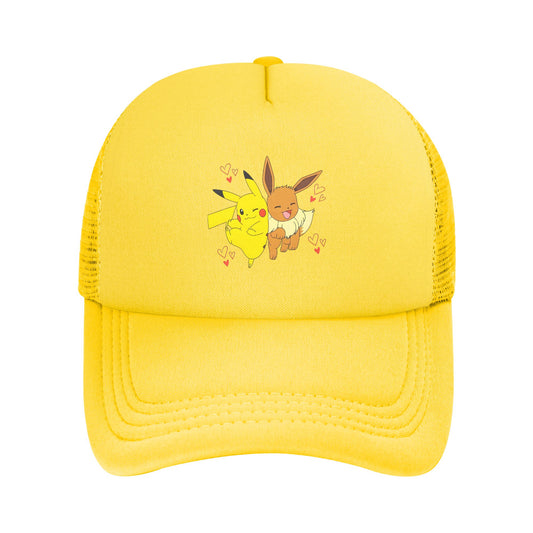 Casquette Pokémon - Pikachu et Évoli