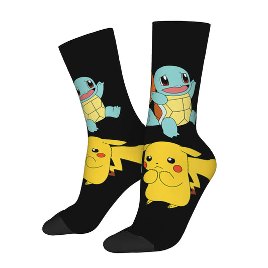 Chaussettes Pokémon - Carapuce et Pikachu