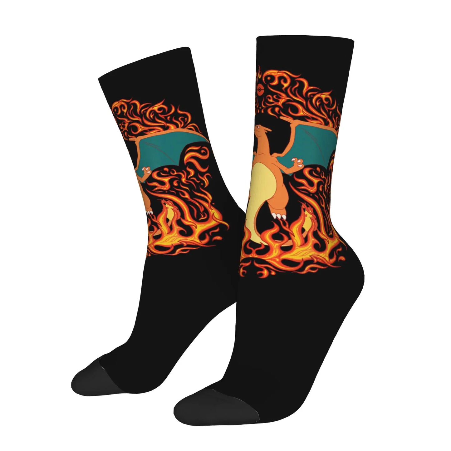 Chaussettes Pokémon - Dracaufeu (Déluge de Flammes)