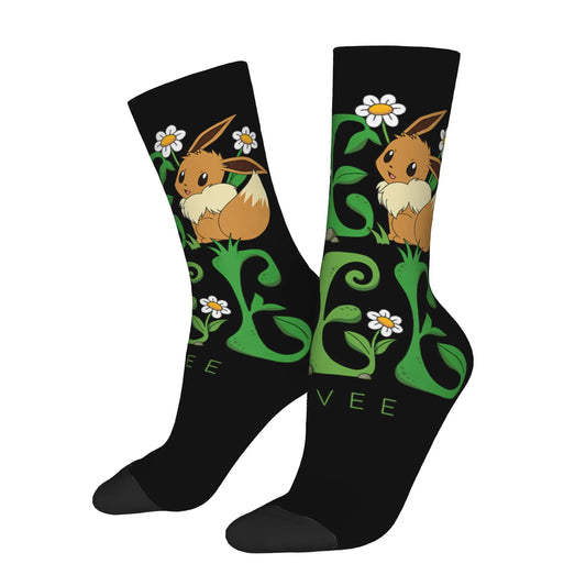 Chaussettes Pokémon - Évoli (Prairie)