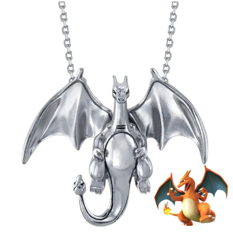 Collier Pokémon - Dracaufeu
