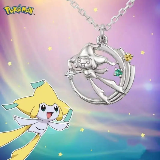 Collier Pokémon - Jirachi Argenté