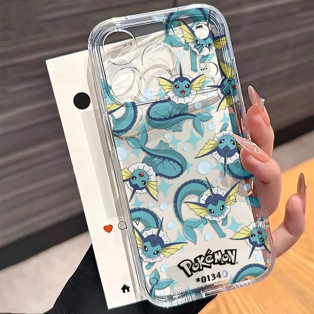 Coque iPhone Pokémon - Aquali (Motif Répété)