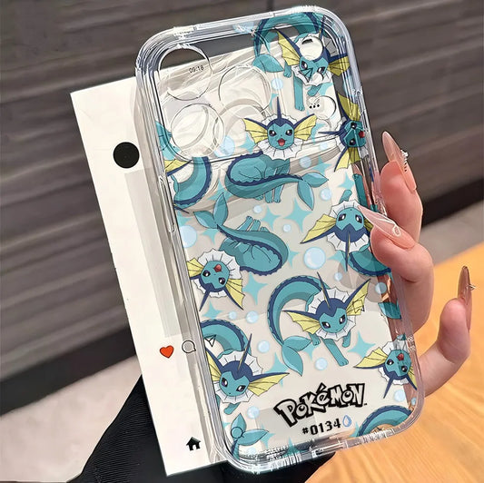 Coque iPhone Pokémon - Aquali (Motif Répété)