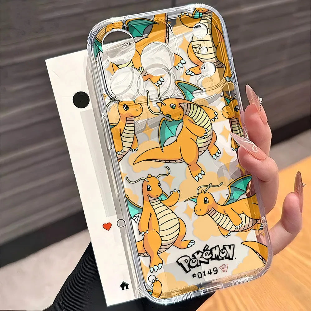Coque iPhone Pokémon - Dracolosse (Motif Répété)