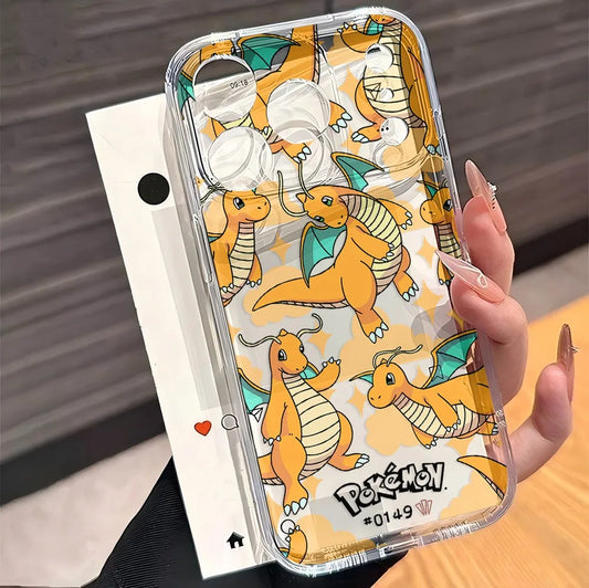 Coque iPhone Pokémon - Dracolosse (Motif Répété)