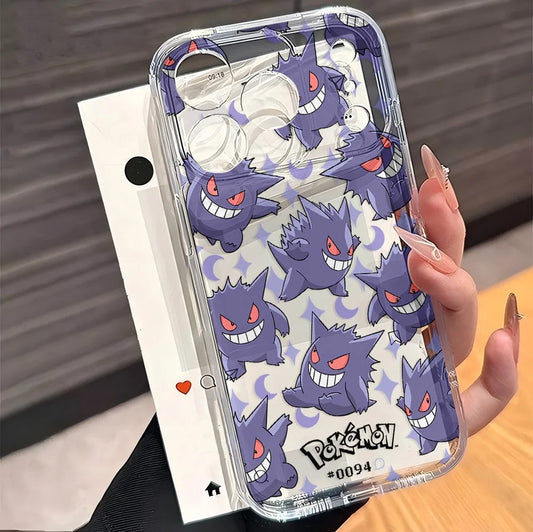 Coque iPhone Pokémon - Ectoplasma (Motif Répété)