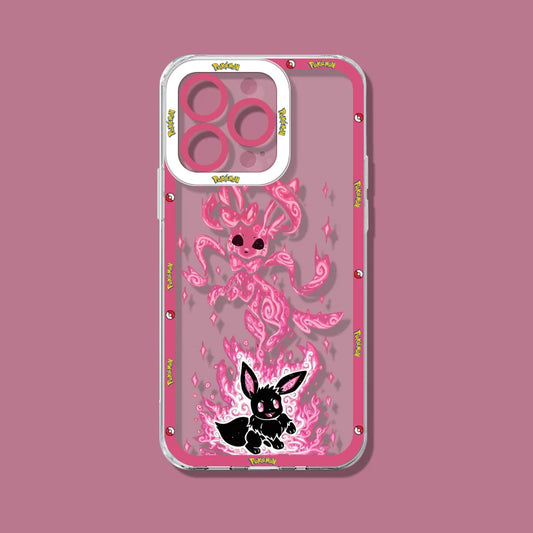 Coque iPhone Pokémon - Nymphali (Aura)